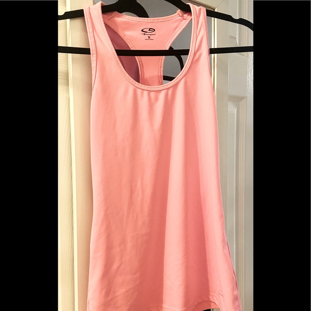 Champion light pink workout tank top